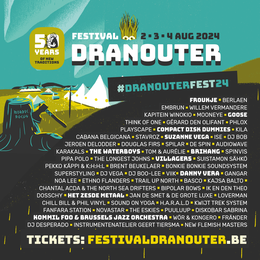 5 redenen waarom Festival Dranouter het hoogtepunt van jouw zomer wordt Festival Dranouter